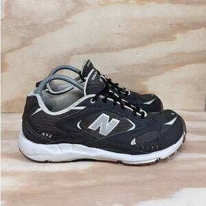 New Balance - 495 - Running Shoes - Black/Gray - Women's - 10 - WL495BT